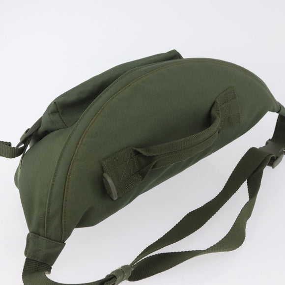 BALENCIAGA Body Bag Canvas Khaki 644035 Auth bs33995