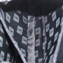 SAINT LAURENT Shoulder Bag Leather Black Gold Auth bs33997-20