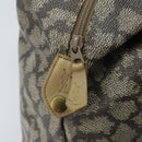 SAINT LAURENT Tote Bag PVC Canvas Gray Auth bs34002-11