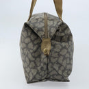 SAINT LAURENT Tote Bag PVC Canvas Gray Auth bs34002-3
