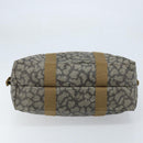 SAINT LAURENT Tote Bag PVC Canvas Gray Auth bs34002-5