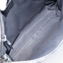 GUCCI GG Canvas Shoulder Bag Black Silver 122793 Auth bs34005-17