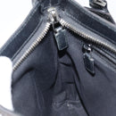 GUCCI GG Canvas Shoulder Bag Black Silver 122793 Auth bs34005-19