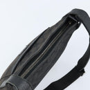 GUCCI GG Canvas Shoulder Bag Black Silver 122793 Auth bs34005-6