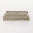 GUCCI GG Supreme Shoulder Bag Leather 2 Set Brown Auth bs34006-6