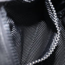 CHANEL Shoulder Bag Coated Canvas Black CC Auth bs34014-20