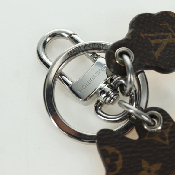 LOUIS VUITTON Monogram Porte Cles LV Shiva Charm Yellow M01199 LV Auth bs34024M