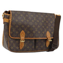 LOUIS VUITTON Monogram Gibeciere GM Shoulder Bag M42246 LV Auth bs34030-1