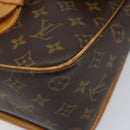 LOUIS VUITTON Monogram Gibeciere GM Shoulder Bag M42246 LV Auth bs34030-15
