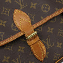 LOUIS VUITTON Monogram Gibeciere GM Shoulder Bag M42246 LV Auth bs34030-18