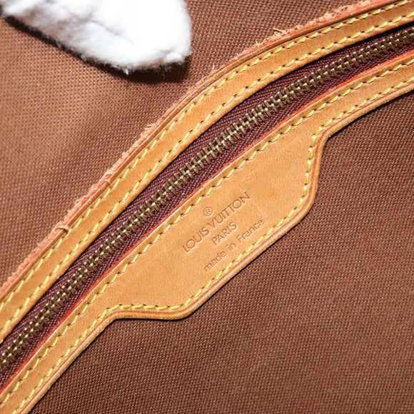 LOUIS VUITTON Monogram Gibeciere GM Shoulder Bag M42246 LV Auth bs34030