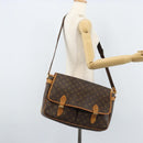 LOUIS VUITTON Monogram Gibeciere GM Shoulder Bag M42246 LV Auth bs34030-26
