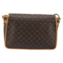 LOUIS VUITTON Monogram Gibeciere GM Shoulder Bag M42246 LV Auth bs34030-2