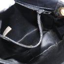 CHANEL Matelasse Chain Shoulder Bag Lamb Skin Black Gold CC Auth bs34036-25