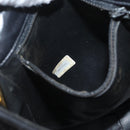 CHANEL Matelasse Chain Shoulder Bag Lamb Skin Black Gold CC Auth bs34036-11