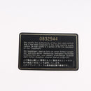 CHANEL Matelasse Chain Shoulder Bag Lamb Skin Black Gold CC Auth bs34036-12