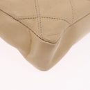 CHANEL Heuptasje Lamsleer Beige Goud CC Auth bs34038-16