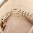 CHANEL Waist bag Lamb Skin Beige Gold CC Auth bs34038-18