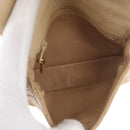 CHANEL Waist bag Lamb Skin Beige Gold CC Auth bs34038-19