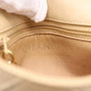 CHANEL Heuptasje Lamsleer Beige Goud CC Auth bs34038-22