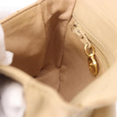 CHANEL Heuptasje Lamsleer Beige Goud CC Auth bs34038-25