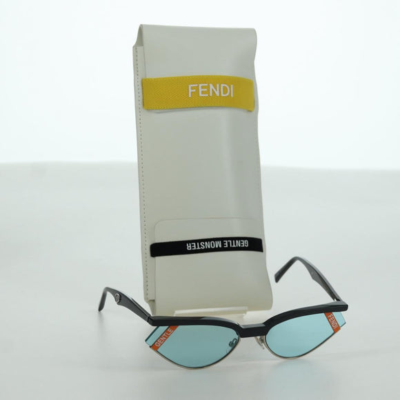 FENDI Sunglasses plastic Gray Auth bs34039M