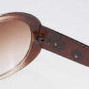 CHANEL Sunglasses plastic Brown CC Auth bs34041-10