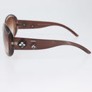 CHANEL Sunglasses plastic Brown CC Auth bs34041-8
