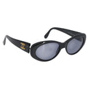 CHANEL Sunglasses plastic Black CC Auth bs34042-1