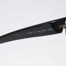CHANEL Sunglasses plastic Black CC Auth bs34042-11