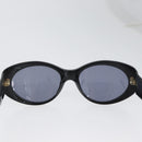 CHANEL Sunglasses plastic Black CC Auth bs34042-2