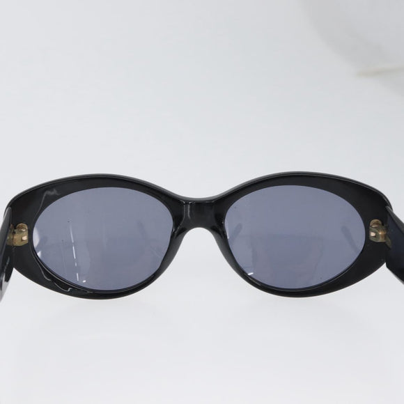 CHANEL Sunglasses plastic Black CC Auth bs34042