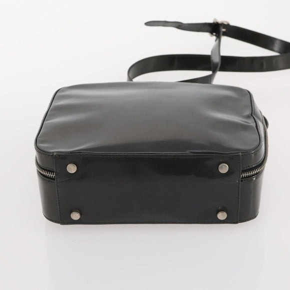 Salvatore Ferragamo Hand Bag Leather 3 Set Black Auth bs34044