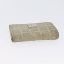 CHANEL Wallet Caviar Skin 2 Set Black Beige CC Auth bs34047-14