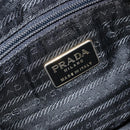 PRADA Umhängetasche Kette Nylon Gold Schwarz Auth bs34054-18
