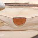 CELINE Macadam Canvas Hand Bag PVC 2way Brown Gold Auth bs34055-19