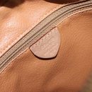 CELINE Macadam Canvas Shoulder Bag PVC Brown Gold Auth bs34058-12
