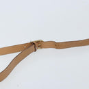 CELINE Macadam Canvas Shoulder Bag PVC Brown Gold Auth bs34058-8