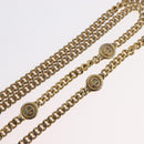 Christian Dior Necklace metal Gold Tone Auth bs34061-10