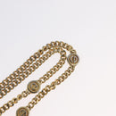 Christian Dior Necklace metal Gold Tone Auth bs34061-11