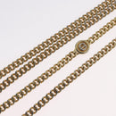 Christian Dior Necklace metal Gold Tone Auth bs34061-9