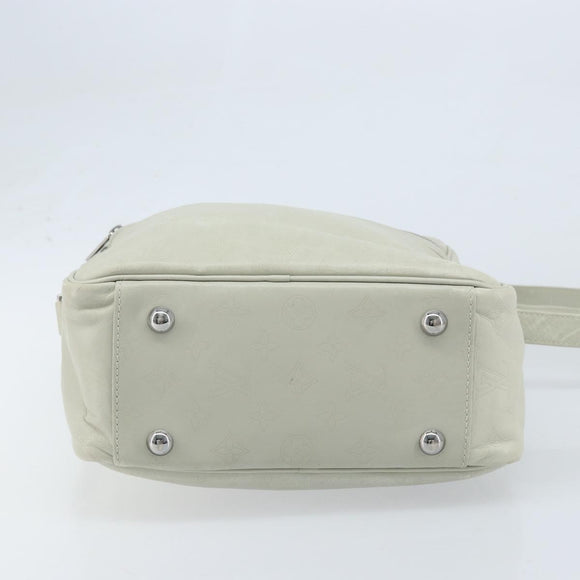 LOUIS VUITTON Monogram Clarkson Umhängetasche Weiß LV Auth bs34065