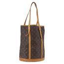 LOUIS VUITTON Monogram Bucket GM Shoulder Bag M42236 LV Auth bs34066-1