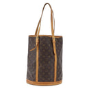 LOUIS VUITTON Monogram Bucket GM Shoulder Bag M42236 LV Auth bs34066-13
