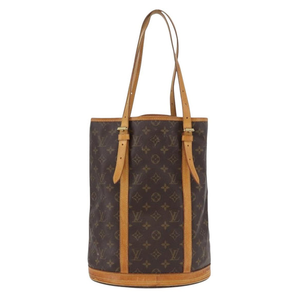 LOUIS VUITTON Monogram Bucket GM Shoulder Bag M42236 LV Auth bs34066