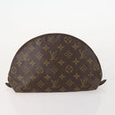 LOUIS VUITTON Monogram Pouch Clutch Bag 2 Set LV Auth bs34068-10