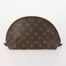 LOUIS VUITTON Monogram Pouch Clutch Bag 2 Set LV Auth bs34068-11