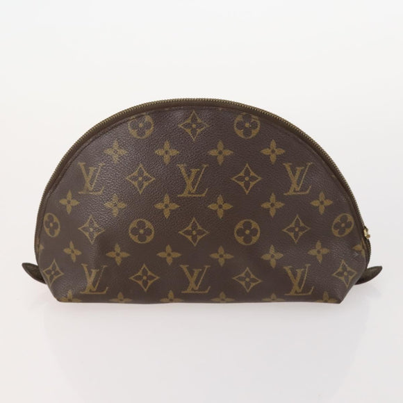 LOUIS VUITTON Monogram Pouch Clutch Bag 2 Set LV Auth bs34068
