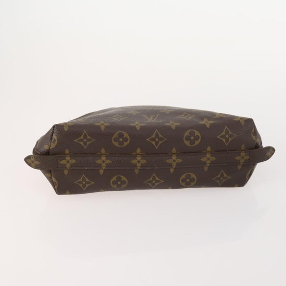 LOUIS VUITTON Monogram Pouch Clutch Bag 2 Set LV Auth bs34068