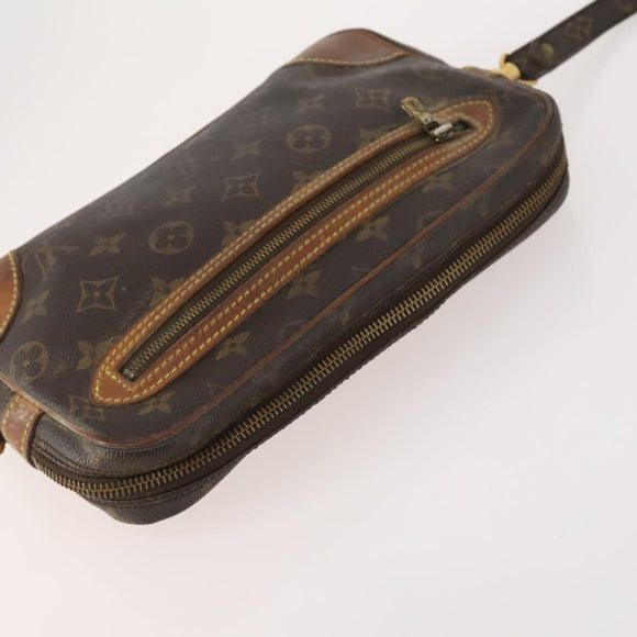 LOUIS VUITTON Monogram Pouch Clutch Bag 2 Set LV Auth bs34068